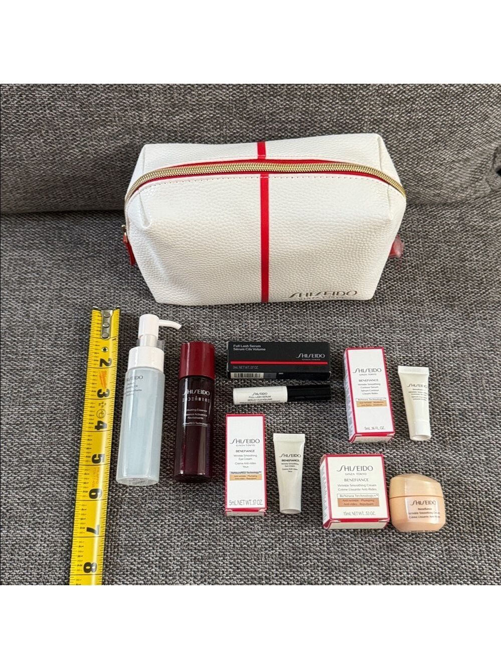 Shiseido Miniatures Set Pouch Cosmetic Bag New Authentic - Picture 6 of 17